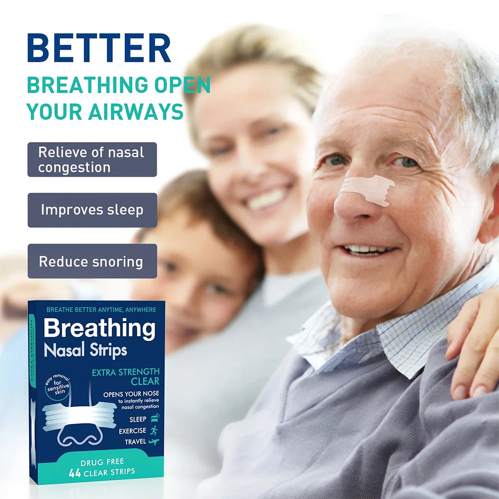 Lavender Scented Breath Nasal Strips – Anti-Snoring & Sleep Aid