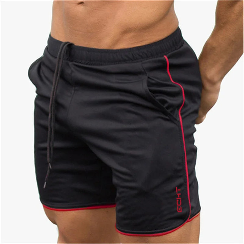 Men’s Quick-Dry Fitness Shorts – Breathable Mesh Gym & Jogger Shorts