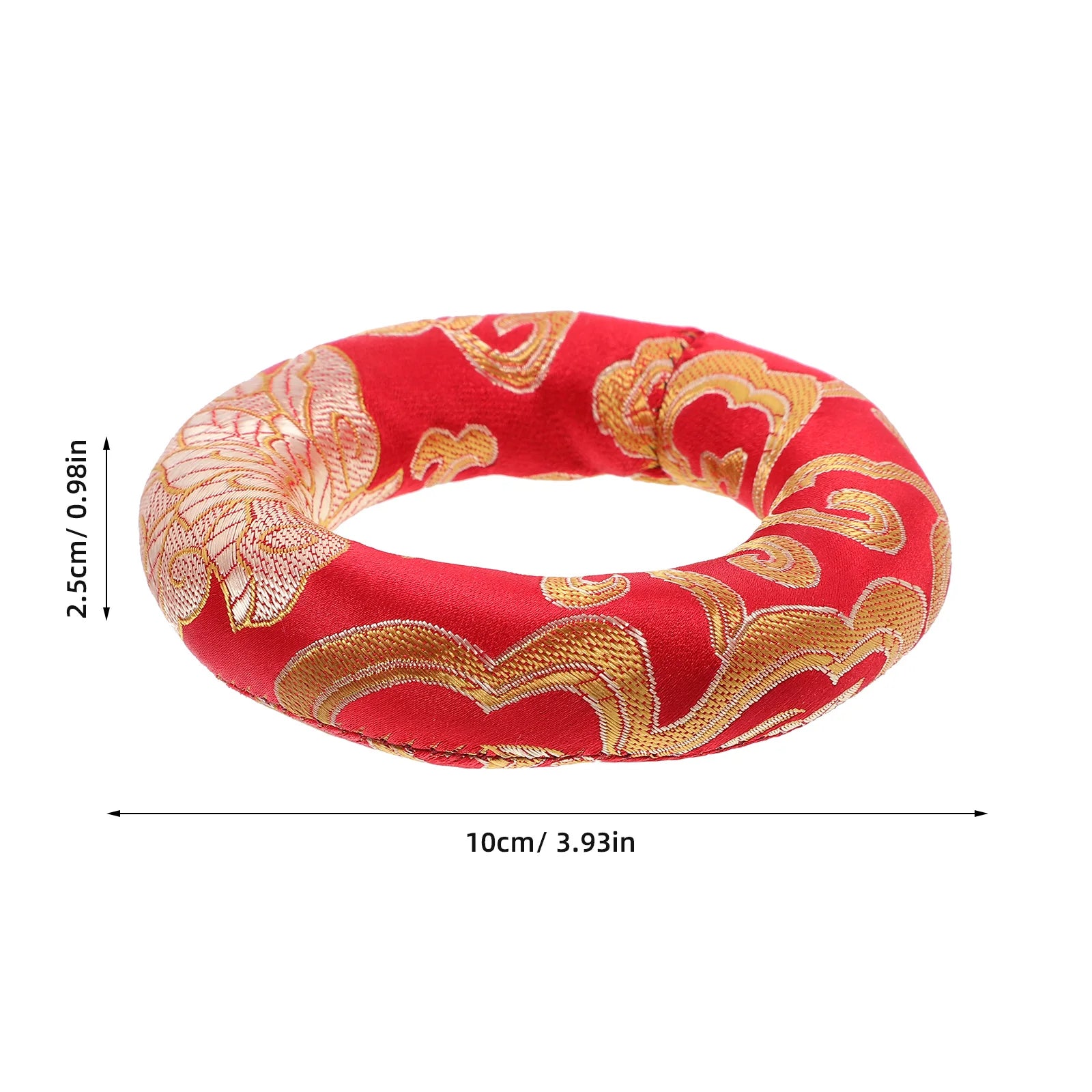 3Pcs Handmade Tibetan Singing Bowl Cushions Set